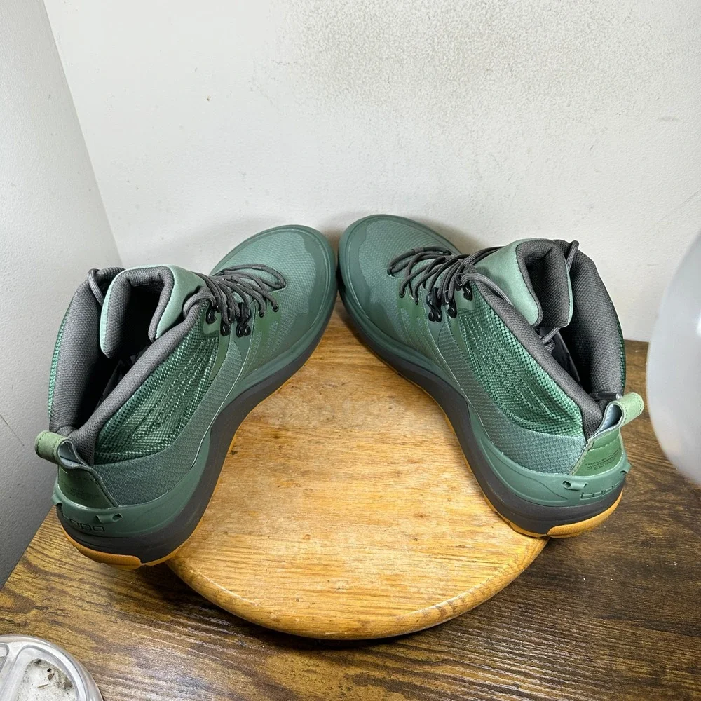 Topo Athletic Trailventure 2 WP Mens 15 Dark Green Clay Hiking Boots M054